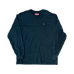 Supreme Small Box L/S Tee Black