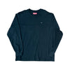 Supreme Small Box L/S Tee Black