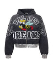 Vale Forever Anthem Pullover Zip Up Black