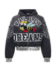 Vale Forever Anthem Pullover Zip Up Black