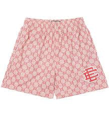 Eric Emanuel Monogram EE Shorts Red/White