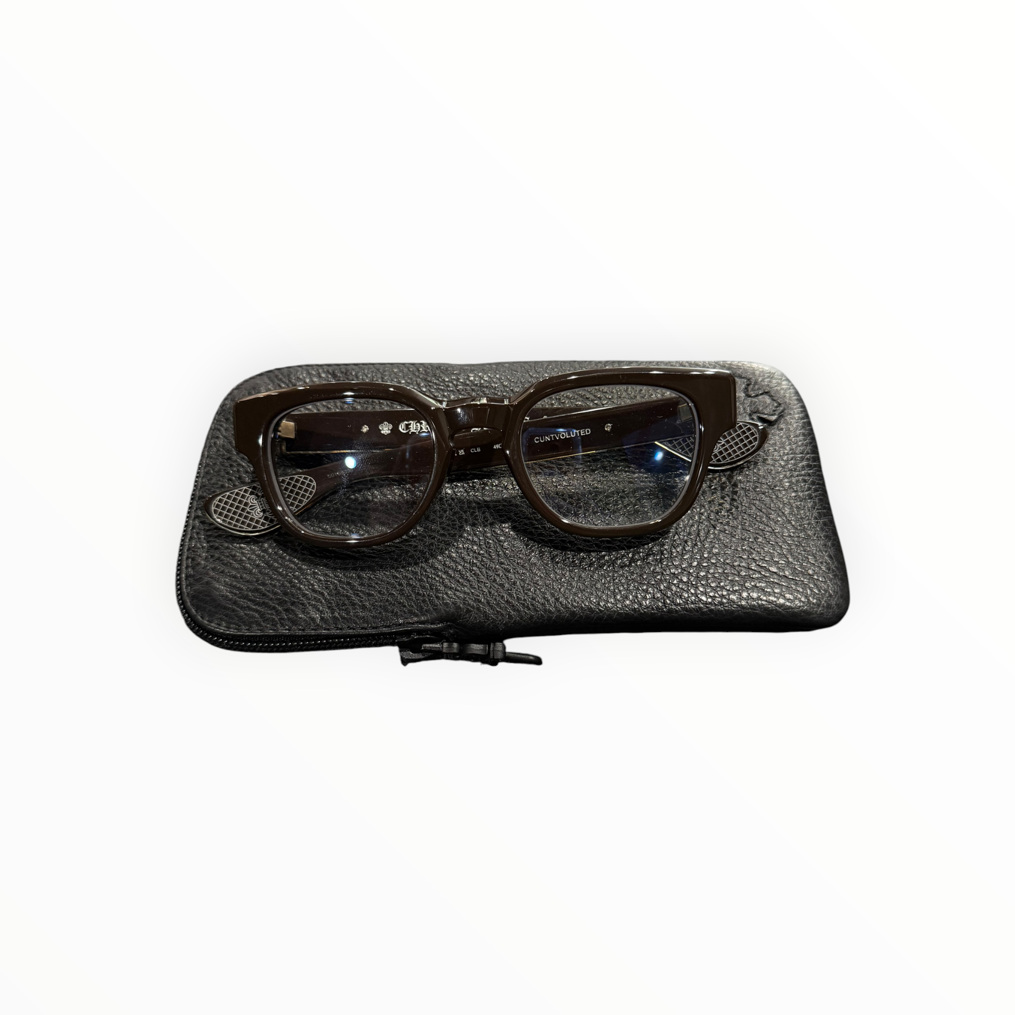 Chrome Hearts Cuntvoluted Frames Brown/Silver