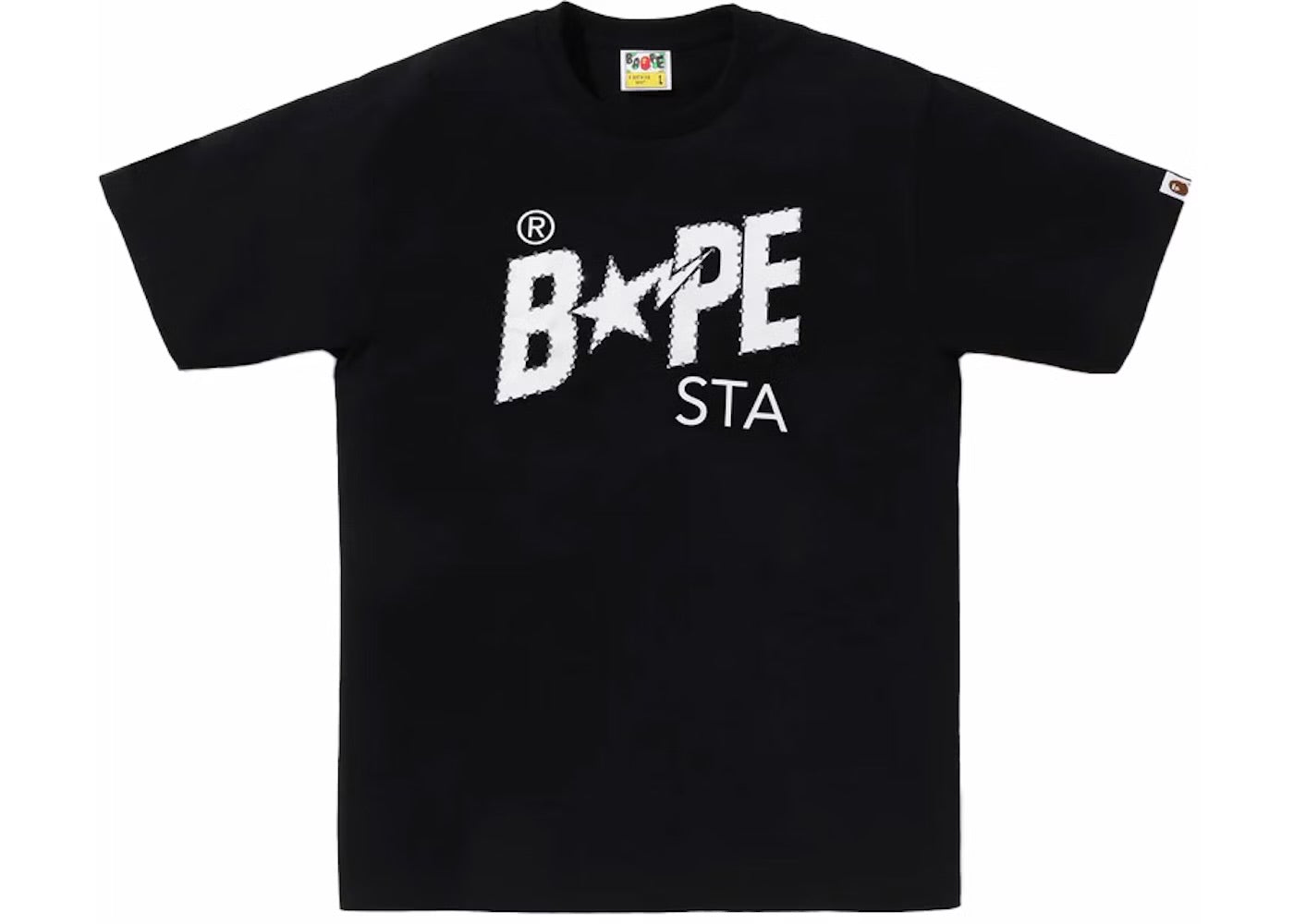 BAPE Crystal Stone Bape Sta Logo Tee Lee