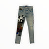 Amiri Art Patch Denim Clay/Indigo