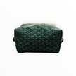 Goyard Bowling 25 Toiletry Bag Green