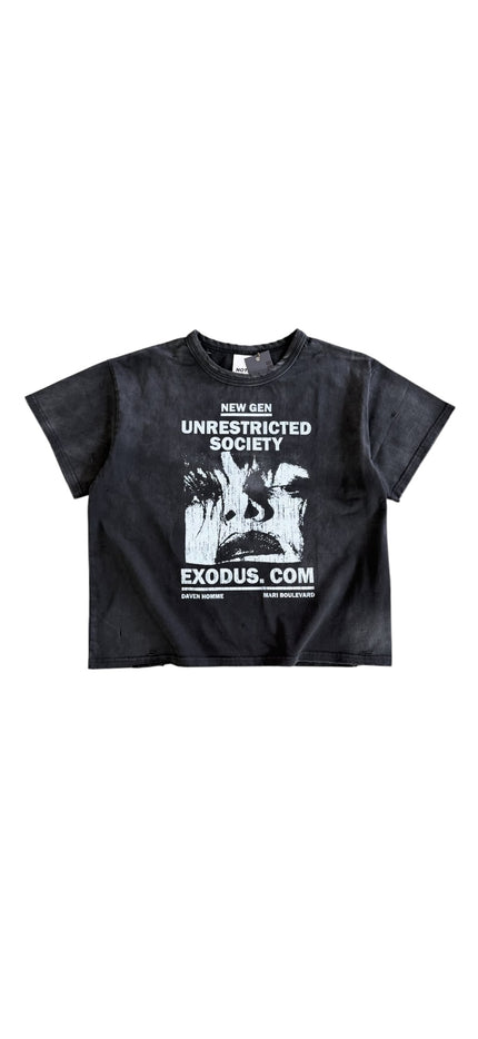 Daven Homme Unrestricted Society Black Tee