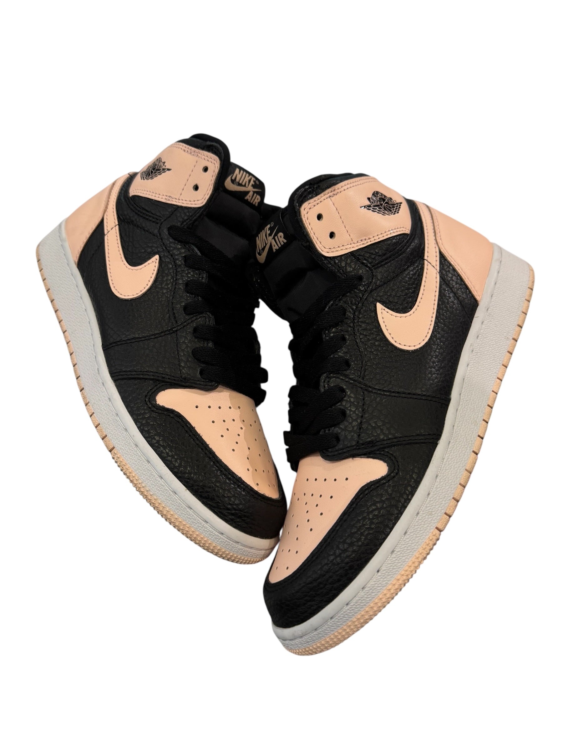 Jordan 1 Retro High Black Crimson Tint (GS)