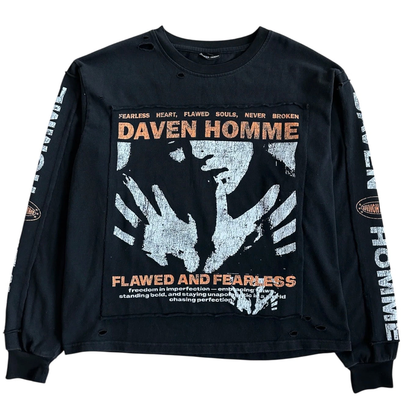 Daven Homme Flawed and Fearless Longsleeve