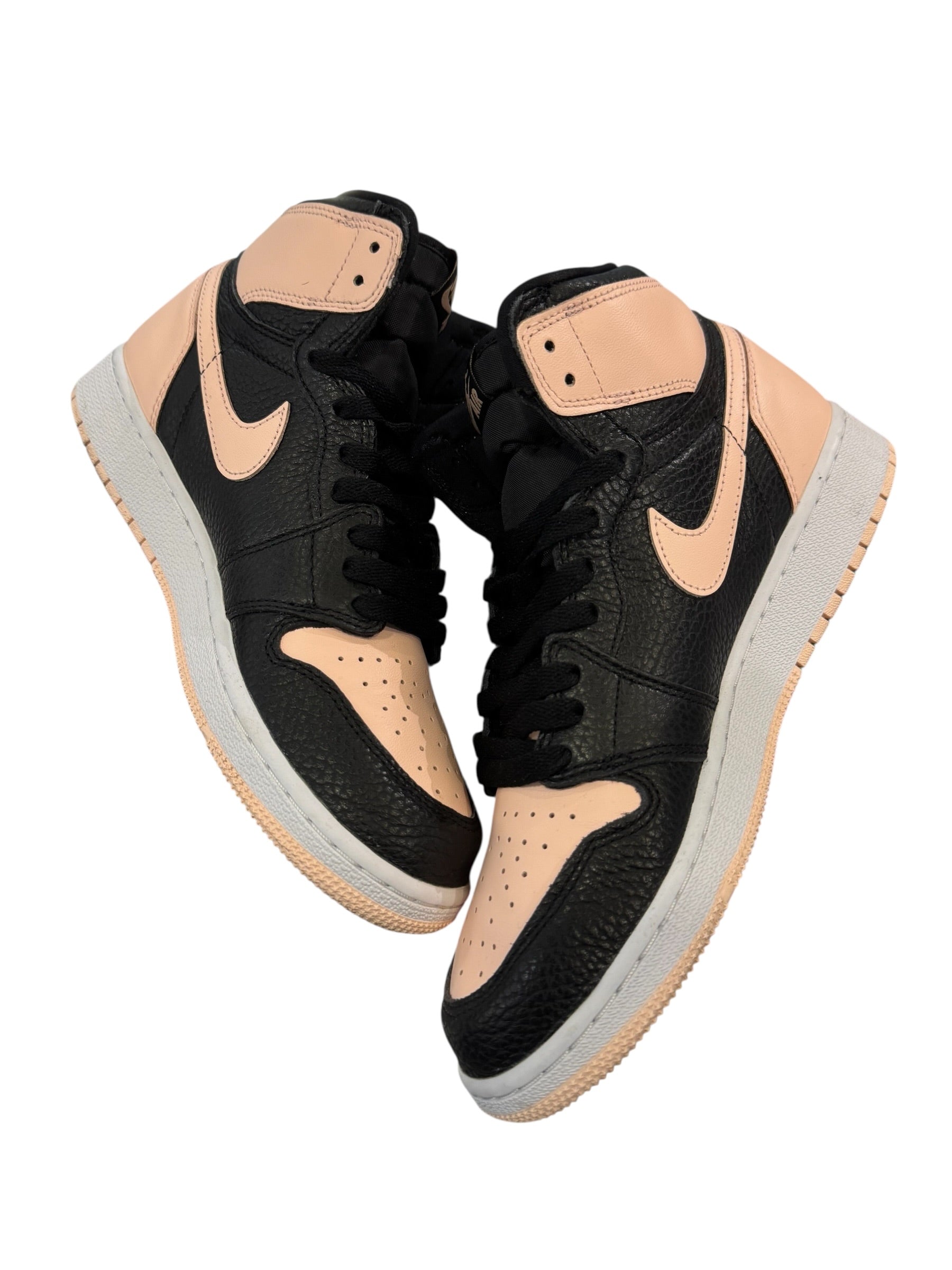 Jordan 1 Retro High Black Crimson Tint (GS)