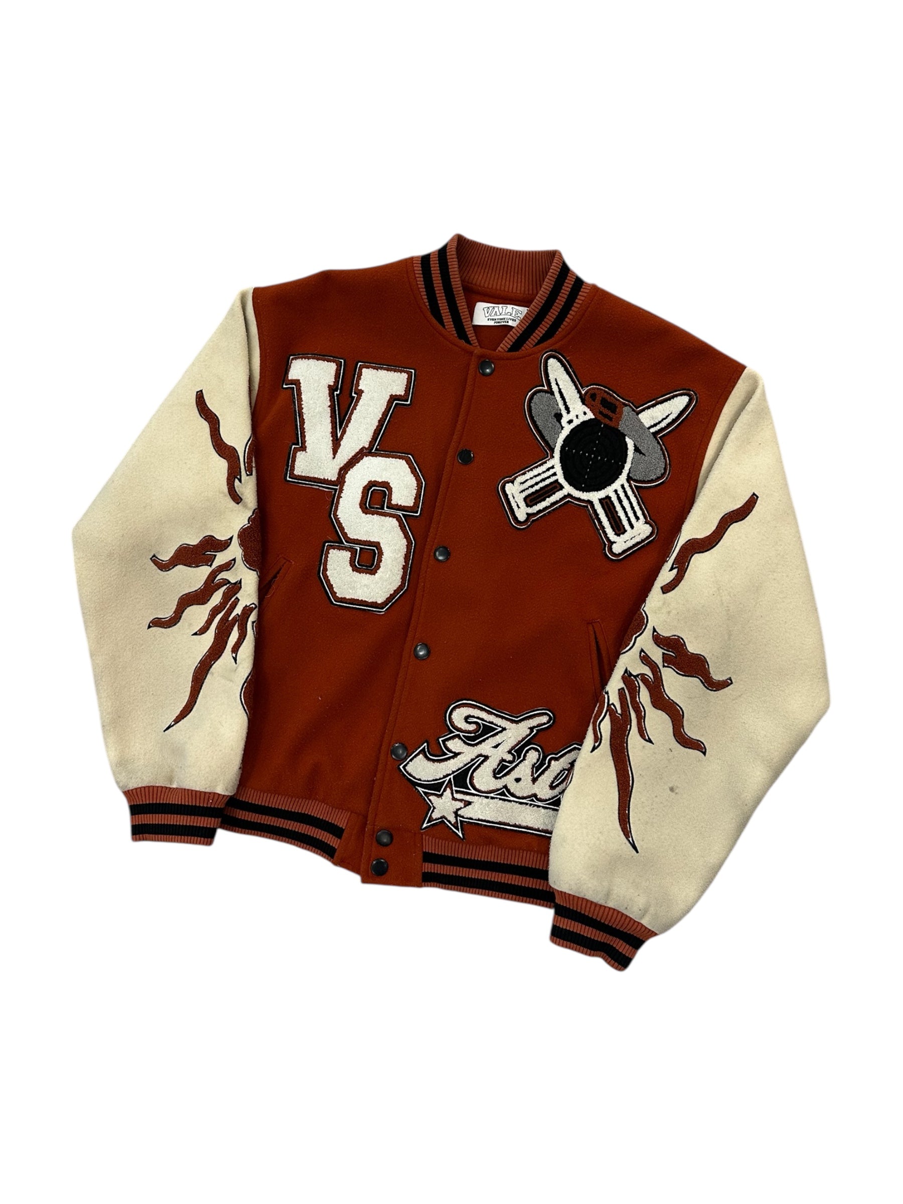 Vale Grand Prix Racing Varsity Jacket Red