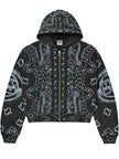 Vale Black Flag Zip Up Hoodie