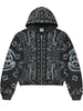 Vale Black Flag Zip Up Hoodie