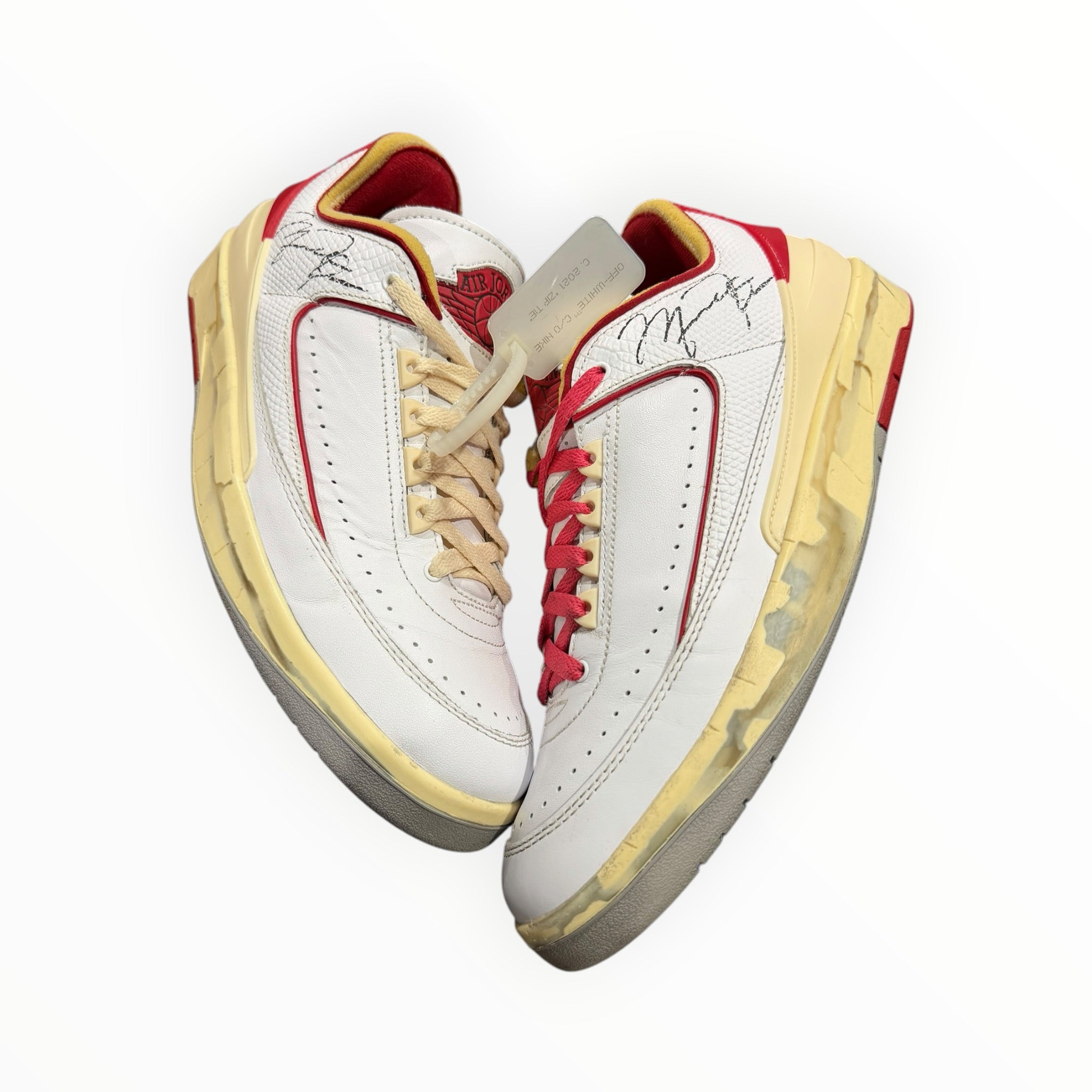 Jordan 2 Retro Low SP Off-White White Red