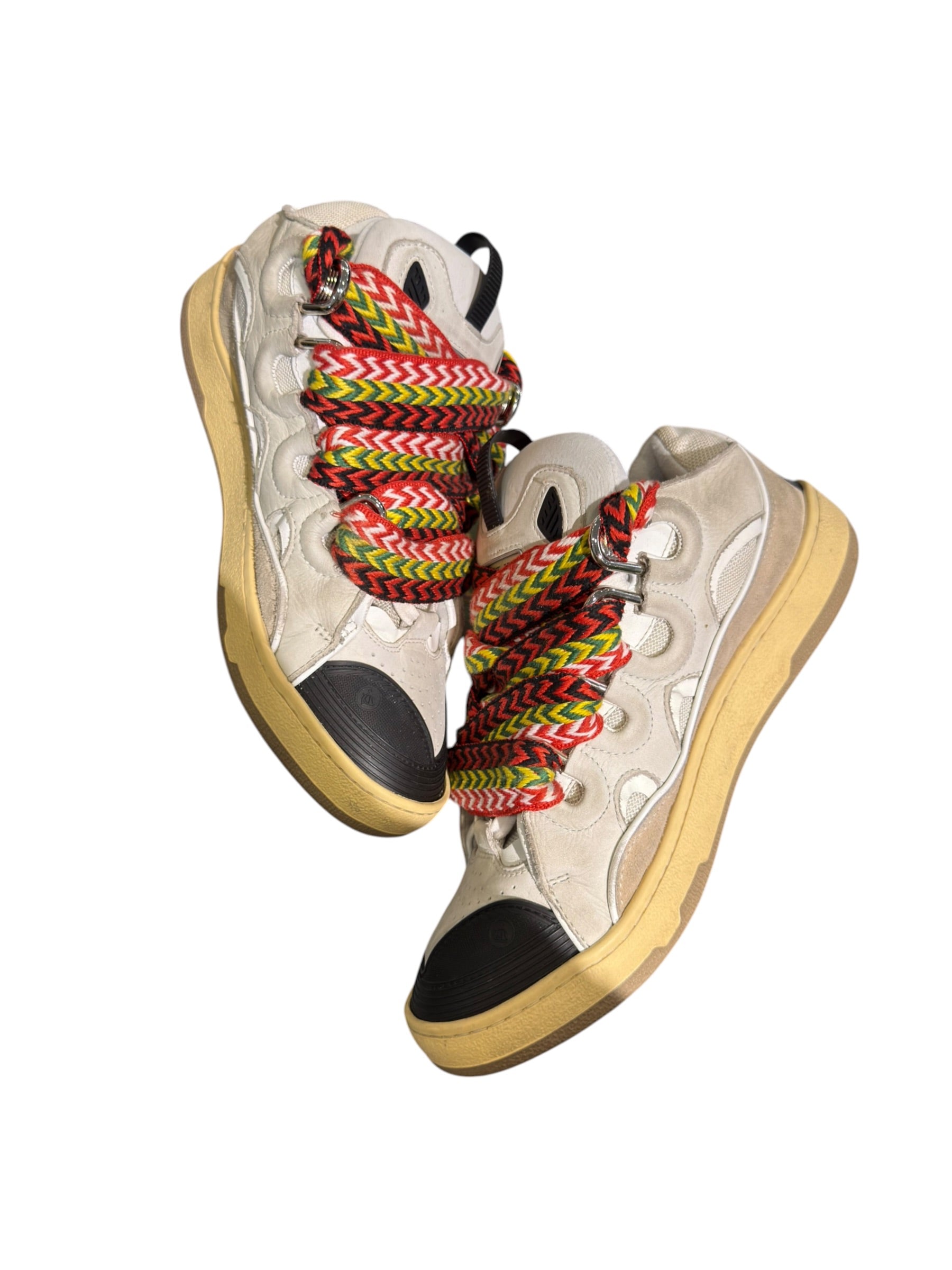 Lanvin Curb Sneaker White/Multi