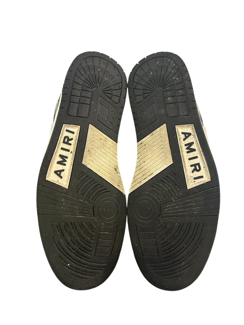 Amiri Skel Low Black Paisley