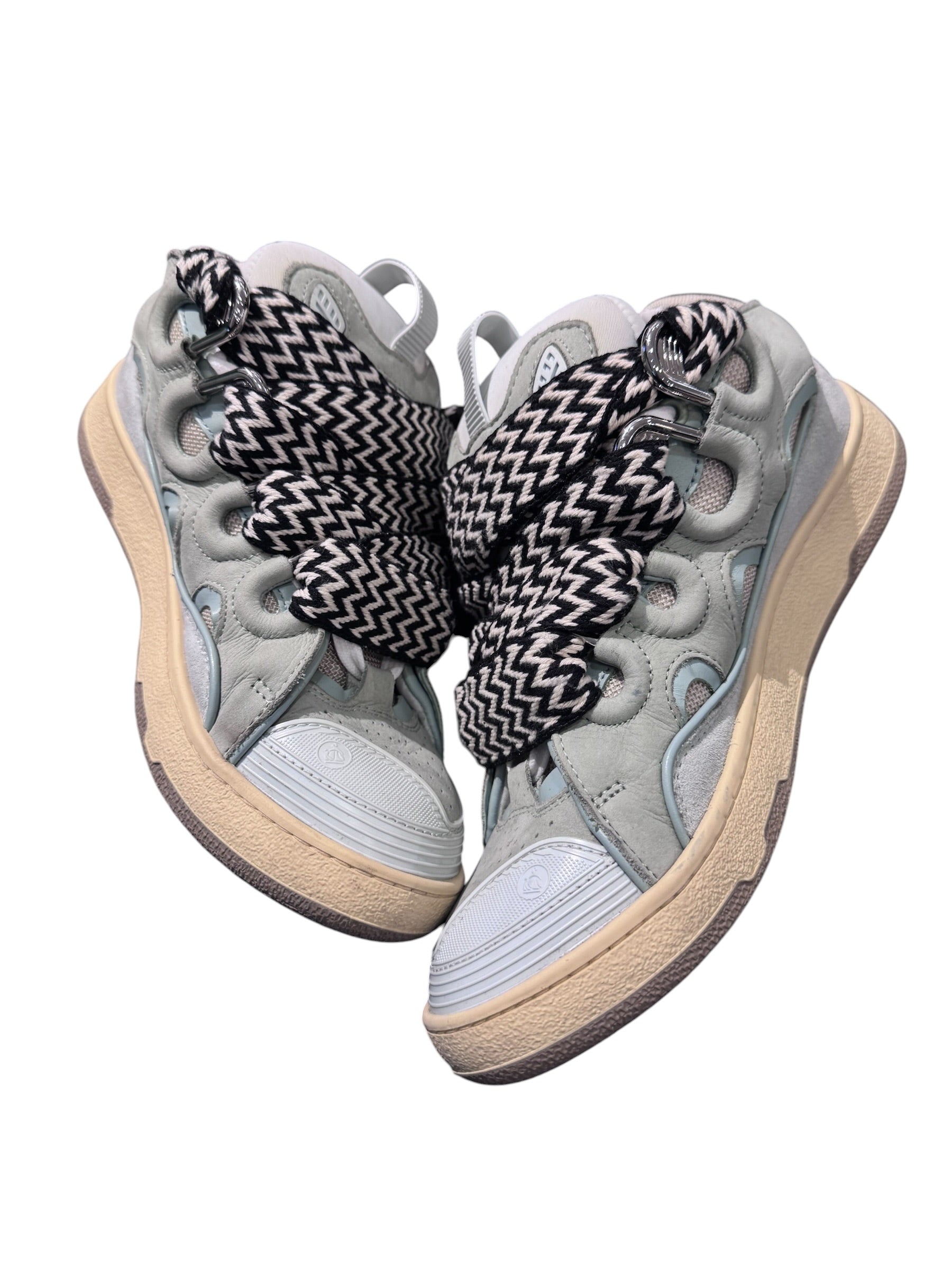 Lanvin Curn Sneaker Baby Blue/Black