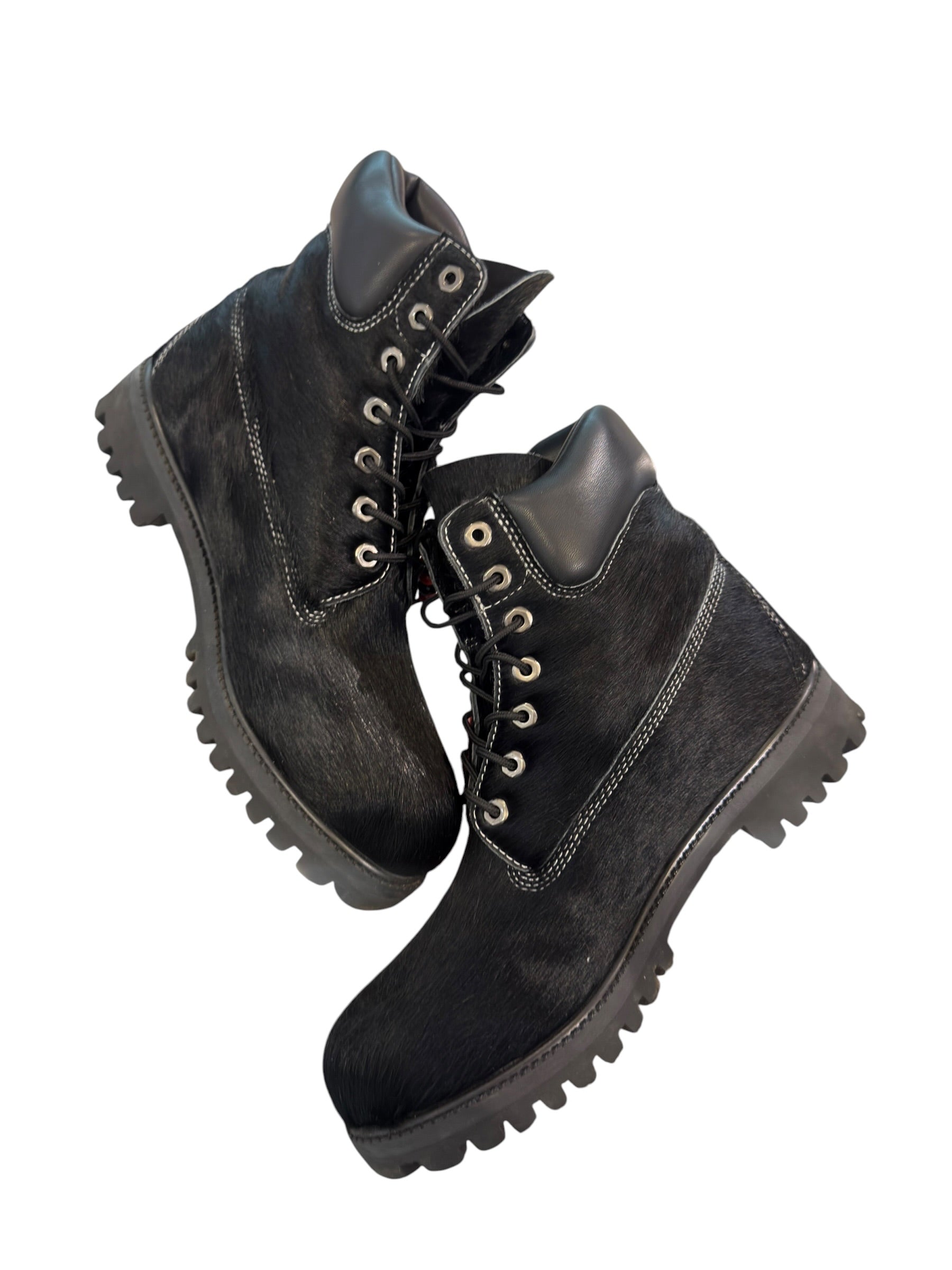 Sicko Workwear Boot Black Mohair