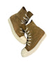 Rick Owens Temple Brown High Suede