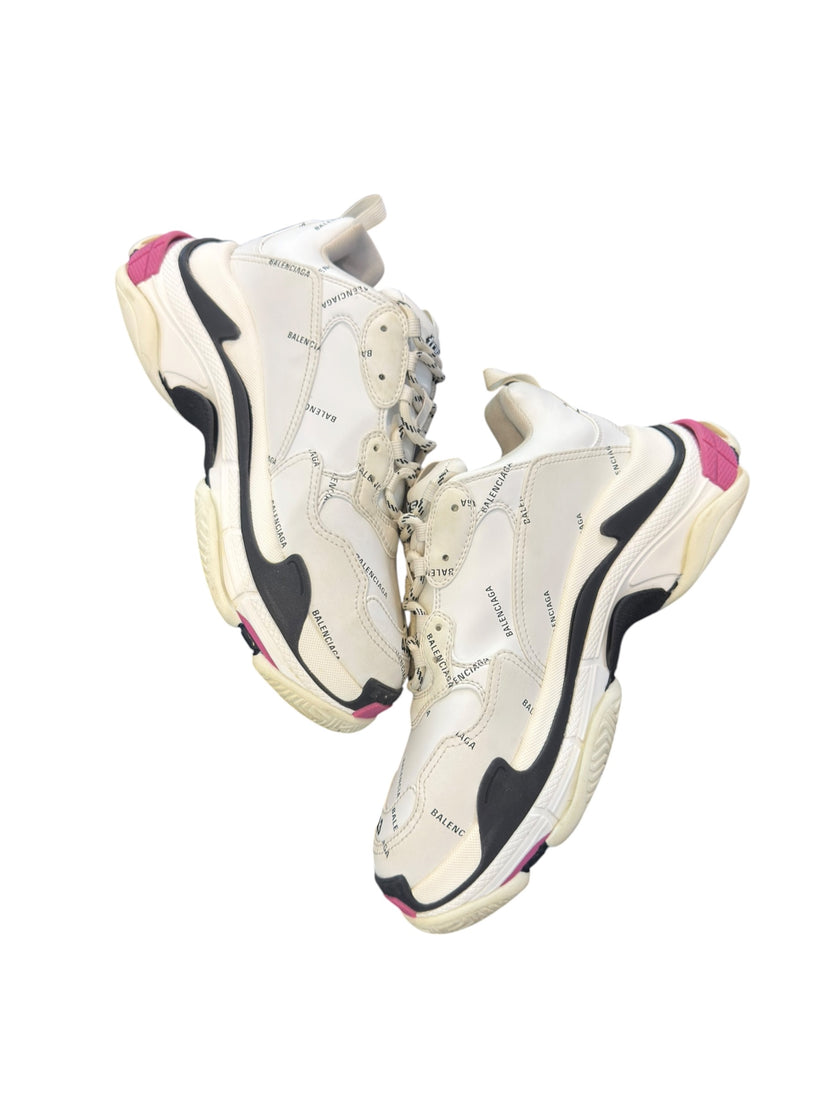 Balenciaga Triple S White/Pink (Sale)