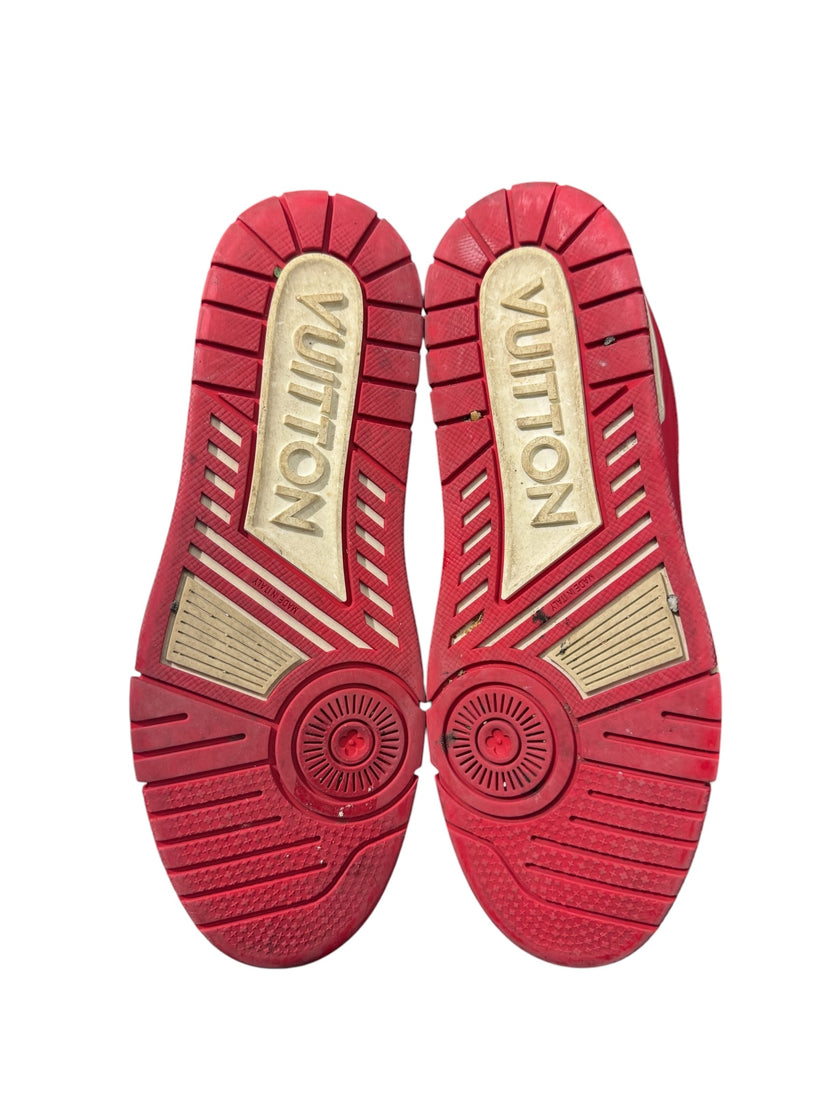 Louis Vuitton Trainer Sneaker Red