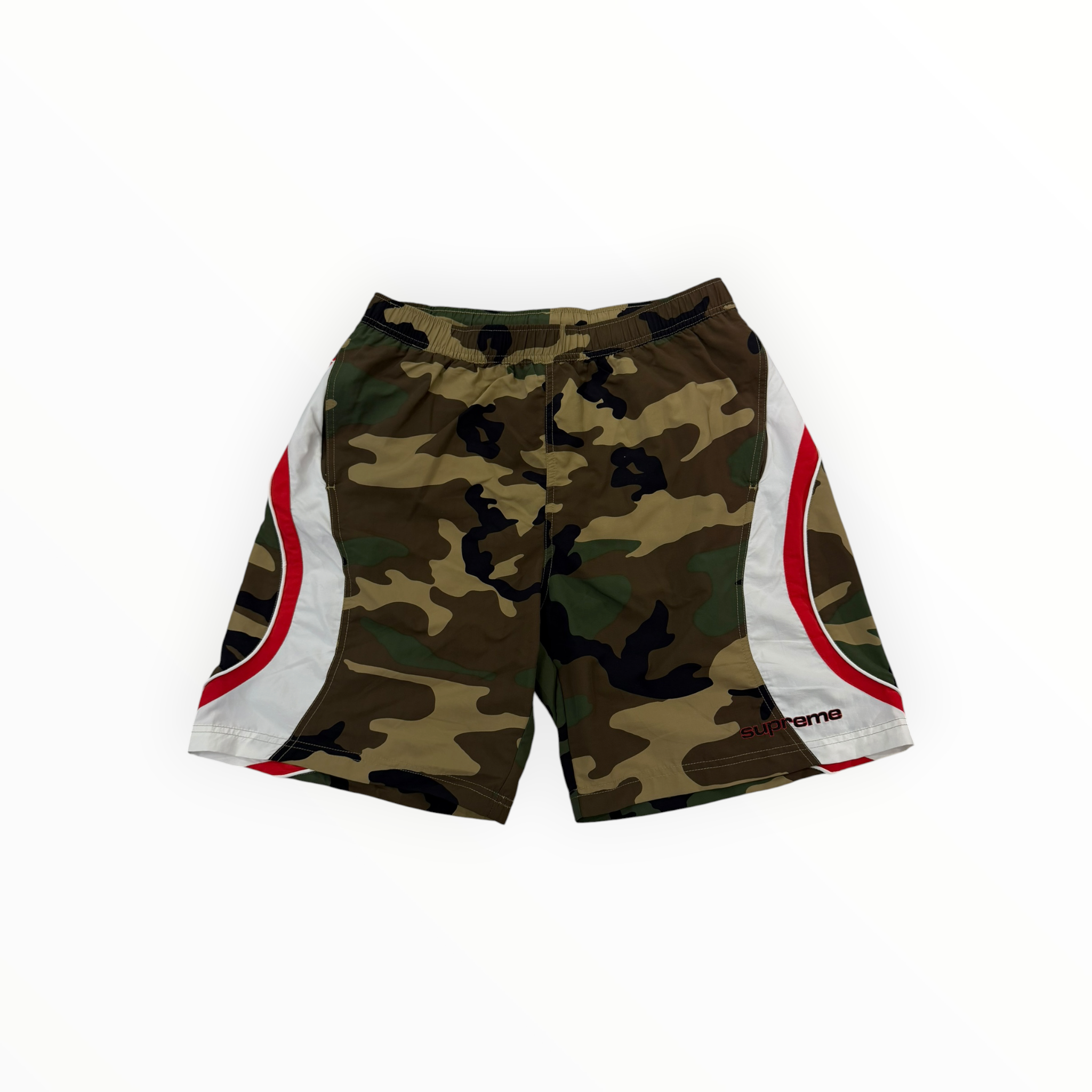 Supreme Paneled Water Short Woodland Camo