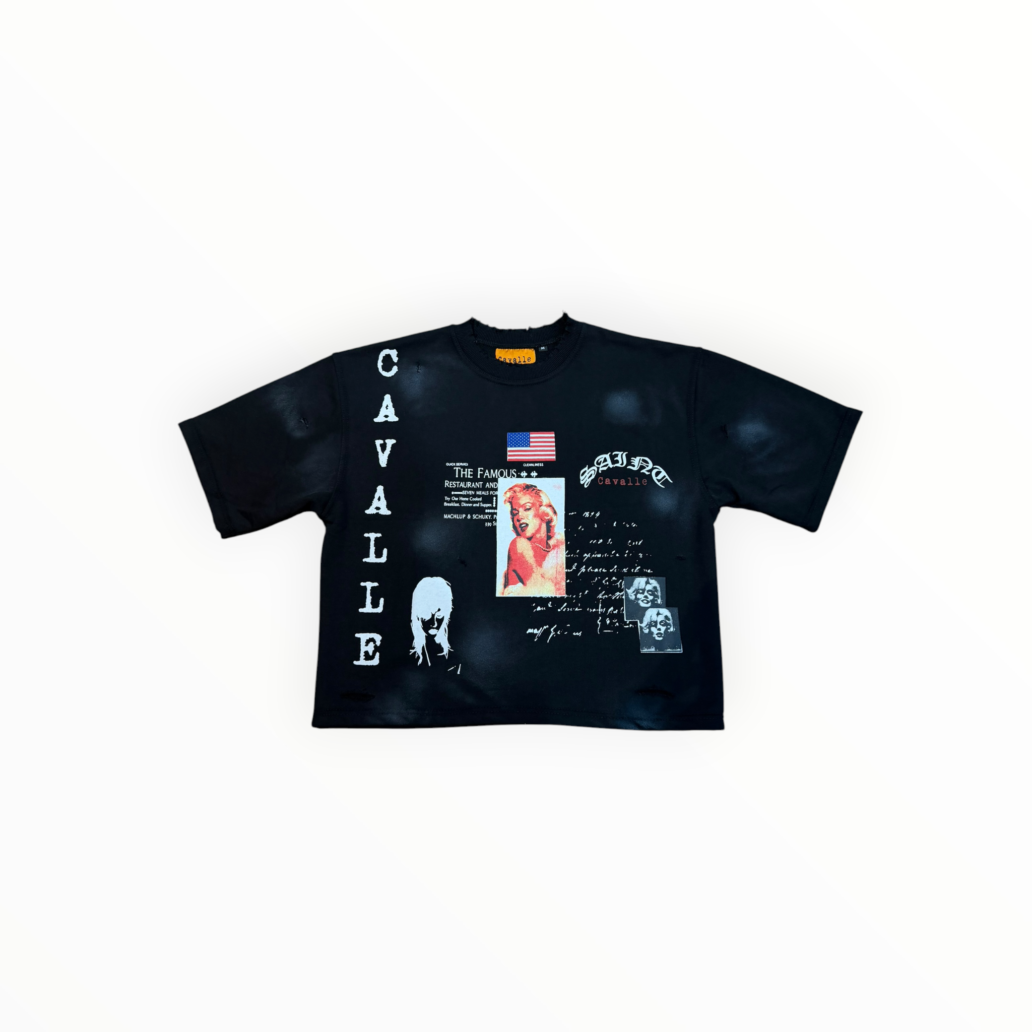 Saint Cavalle Dirty Monroe Tee Black
