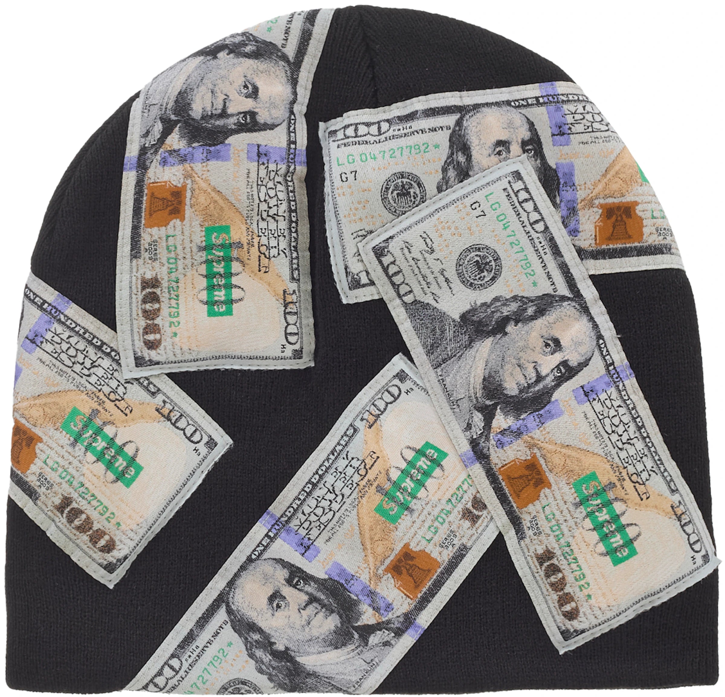 Supreme Money Beanie Black