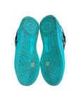 A Bathing Ape Bape Sta Turquoise Blue Black Patent Leather