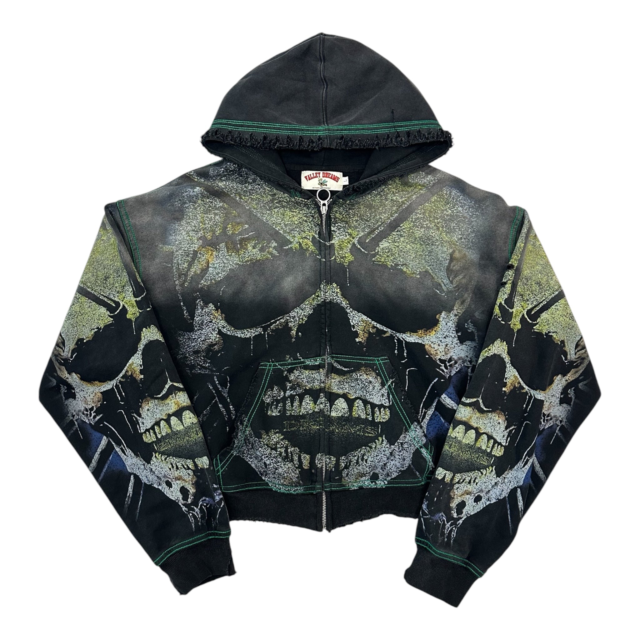 Vale Forever Grave Digger Zip Up Hoodie