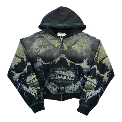 Vale Forever Grave Digger Zip Up Hoodie