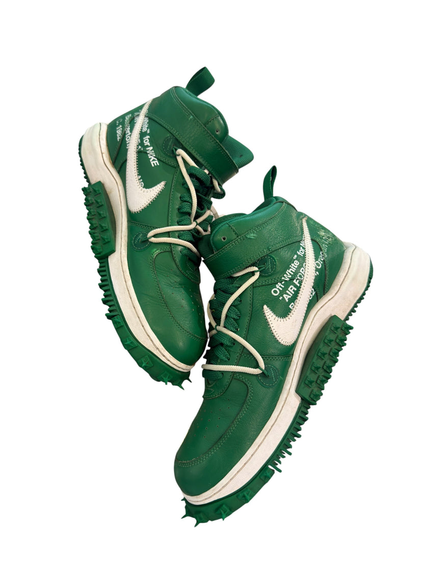 Nike Air Force 1 Mid Off-White Pine Green