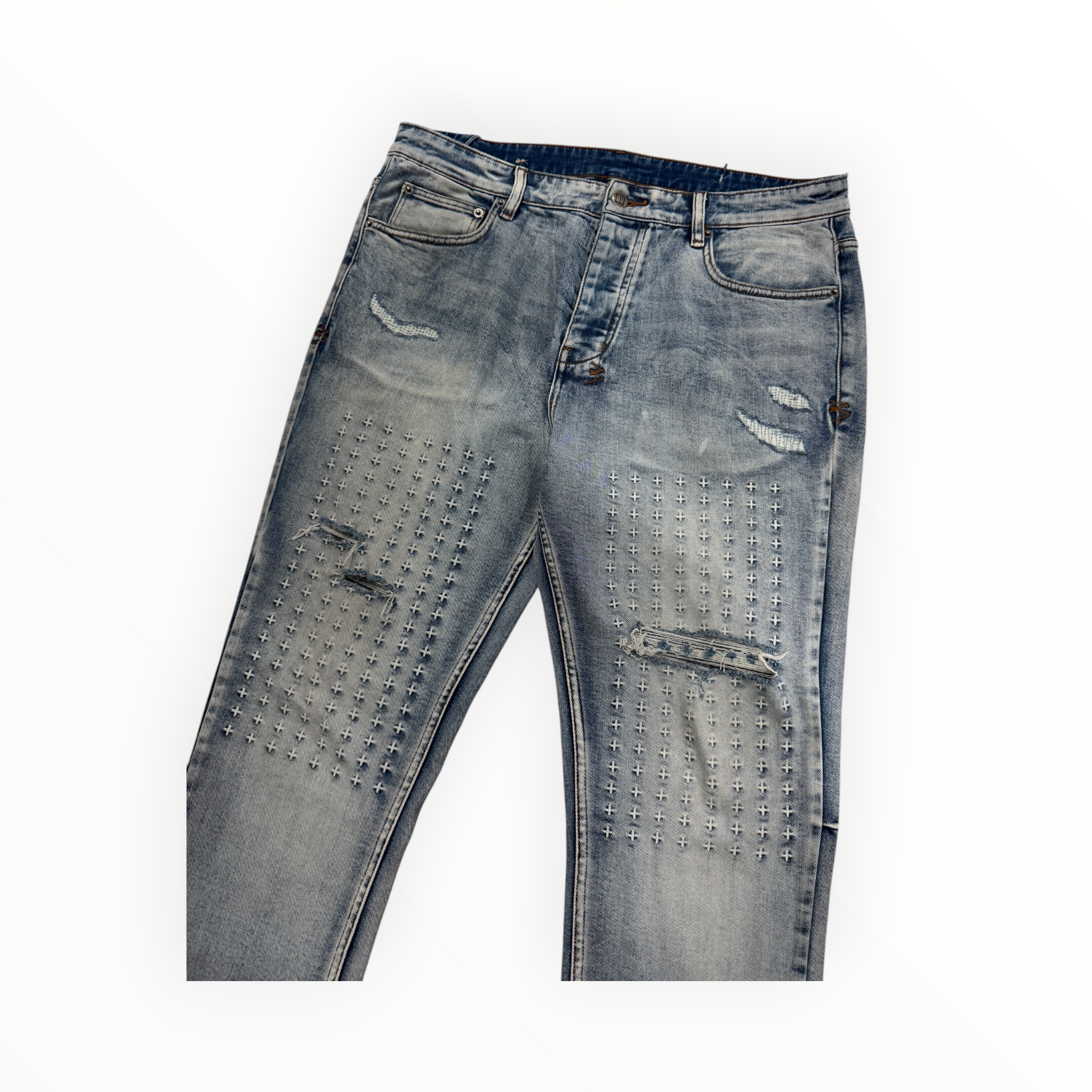 Ksubi Chitch Enjoy Trashed Denim