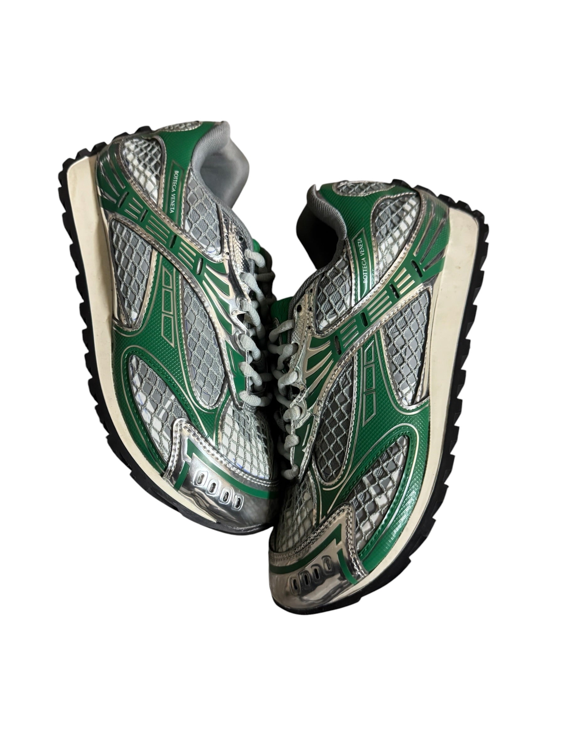 Bottega Venetta Orbit Green/Silver