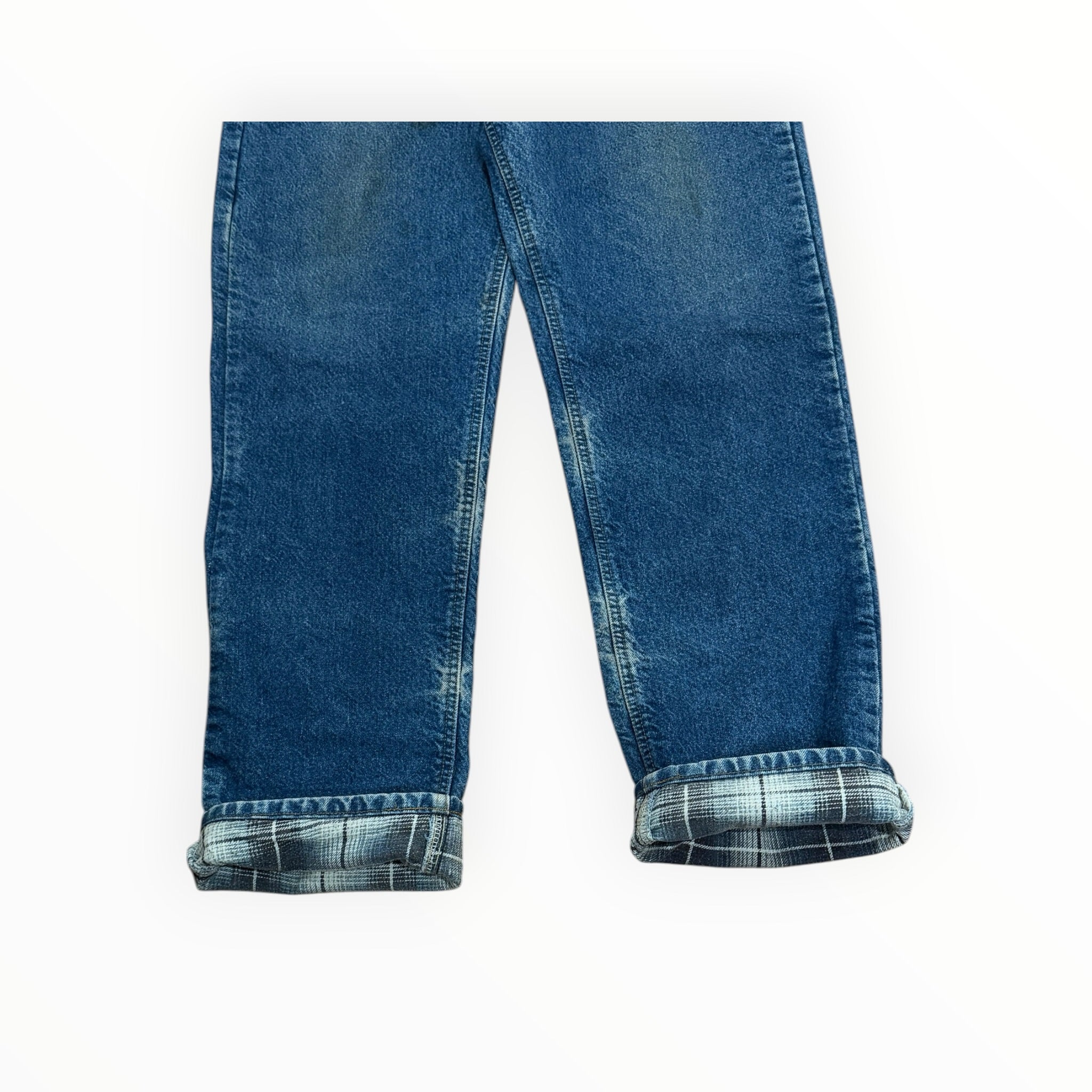 Carhartt Vintage Denim Plaid Interior