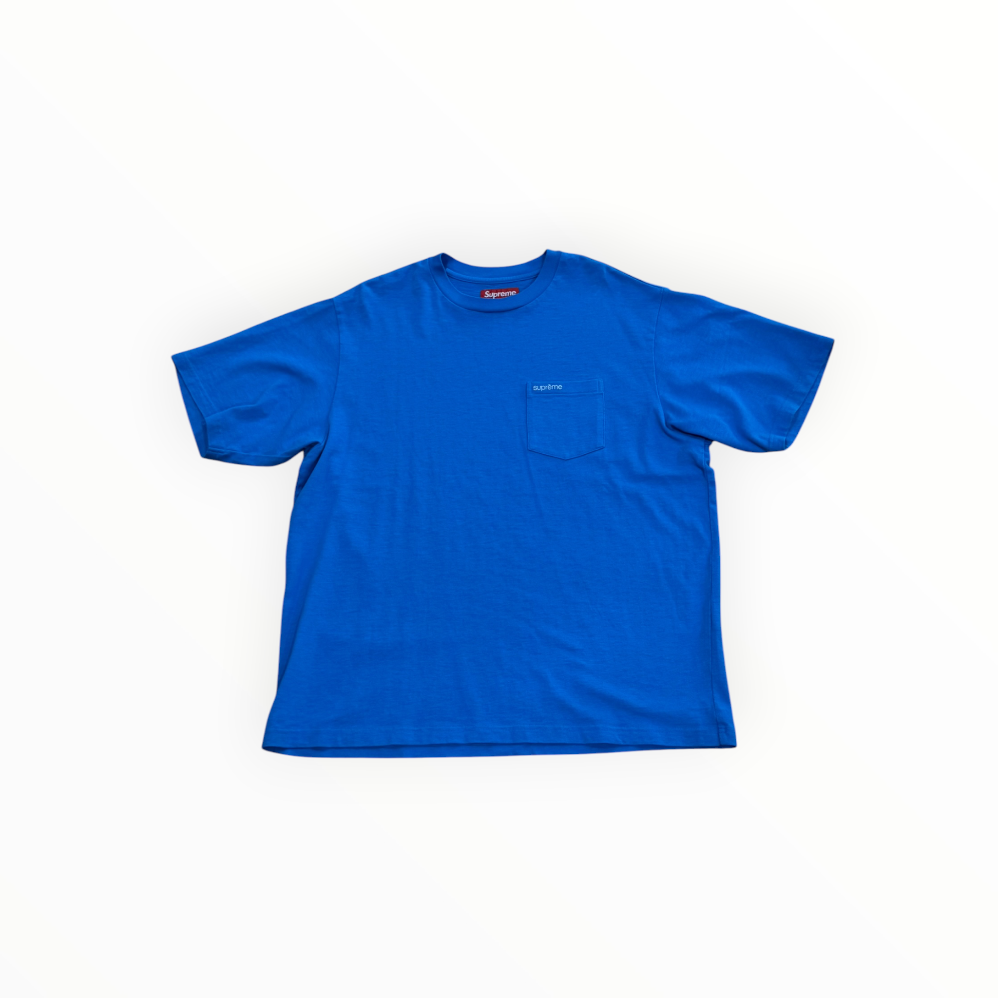 Supreme S/S Pocket Tee (SS26) Blue