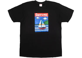 Supreme Sailboat Tee Black