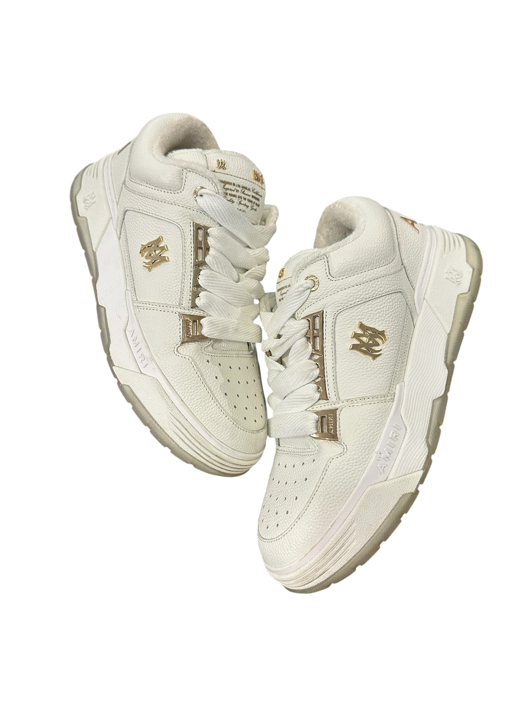 AMIRI MA-1 White Gold Metallic