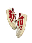 AMIRI Skel Top Low White Red Chenille
