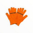 Chrome Hearts Script Logo Gloves Orange/Black