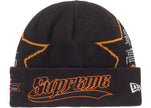 Supreme New Era Stars Beanie Black