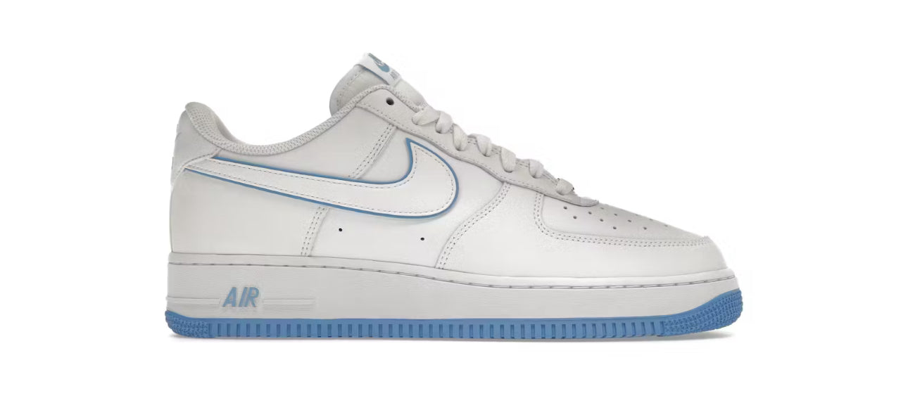 Nike Air Force 1’07 Low White University Blue Sole