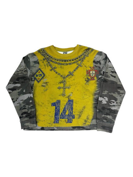 Vale Camo Futball Thermal Top