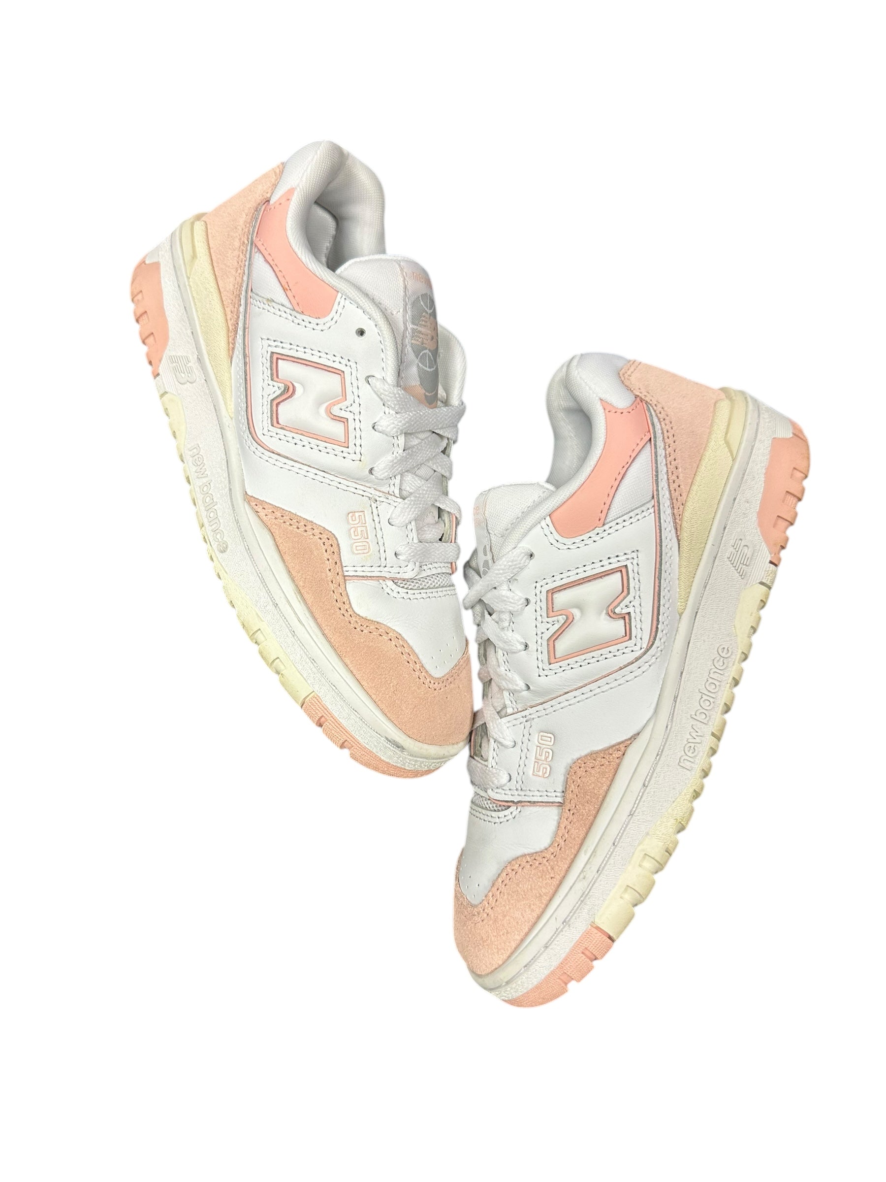 New Balance 550 White Pink Sea Salt (GS)