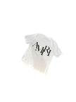 Amiri Staggered Logo Tee White