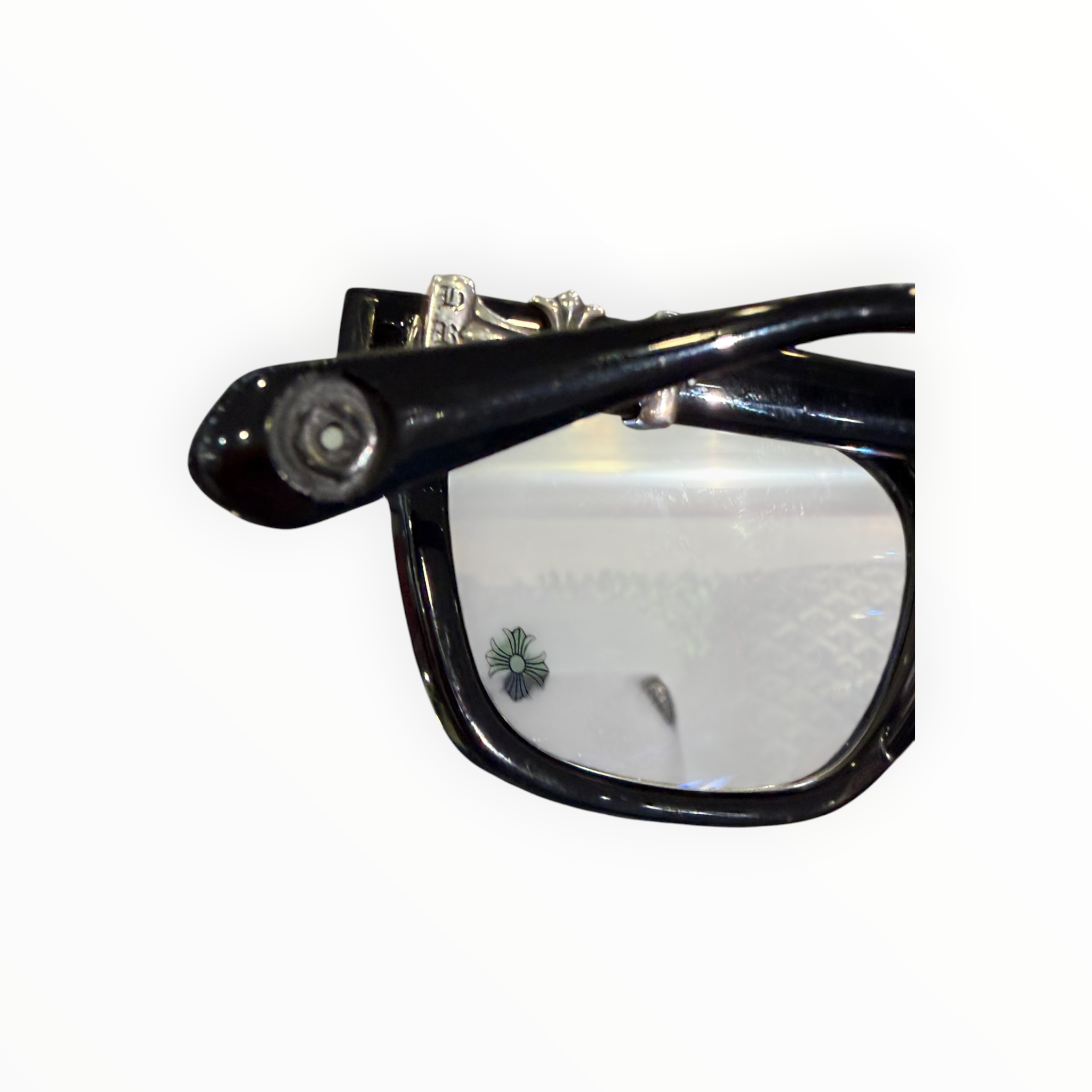 Chrome Hearts Cox Ucker Frames Black/Silver
