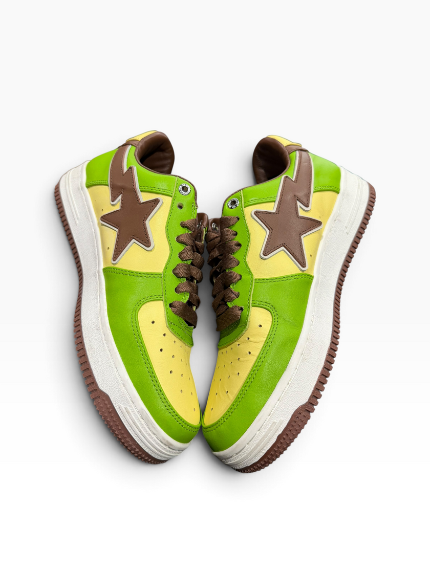 A Bathing Ape SK8 Green-Yellow