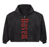 Daven Homme Black Forever Young Zip Up Hoodie