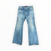 Balenciaga Blue Flared Denim