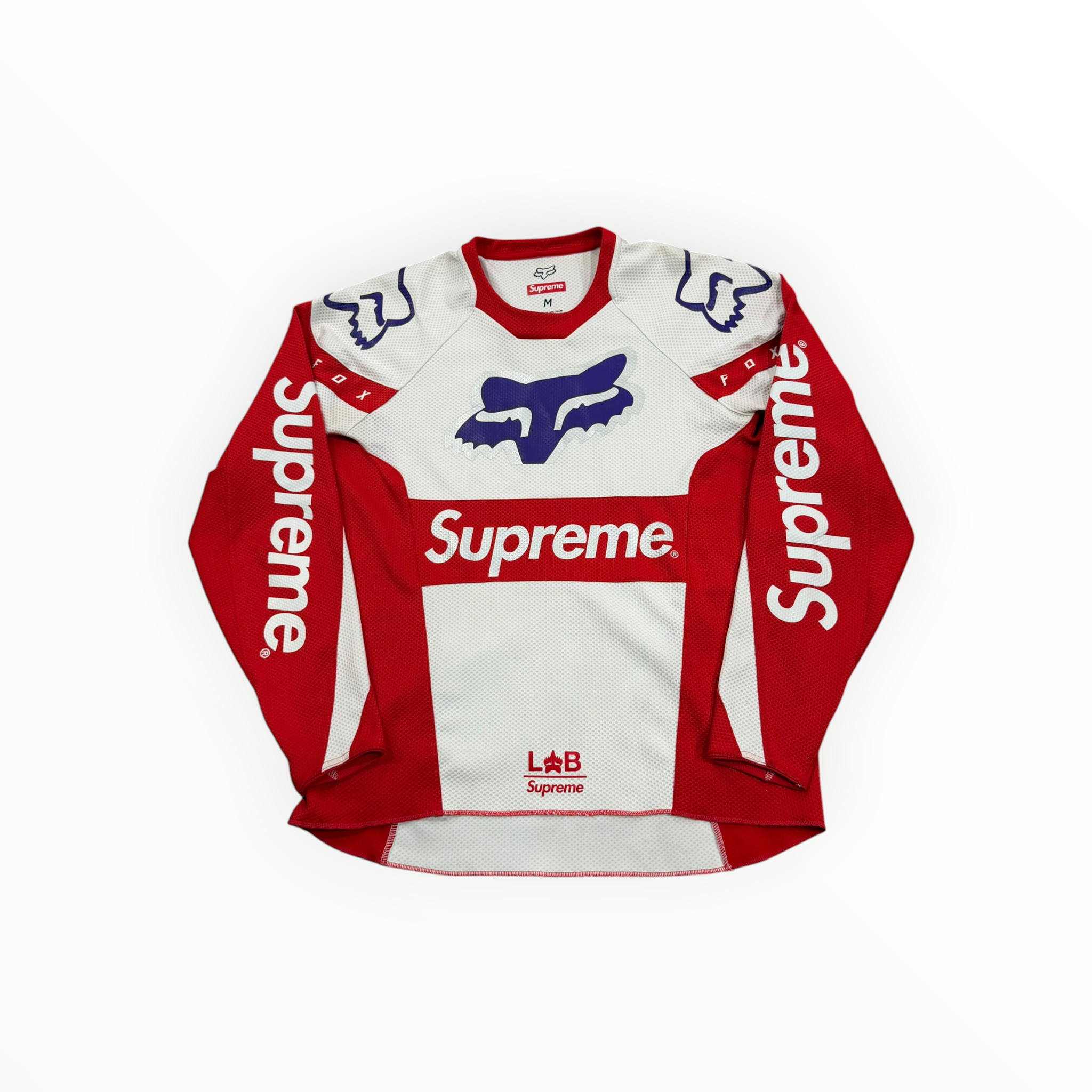 Supreme Fox Racing Moto Jersey Top Red