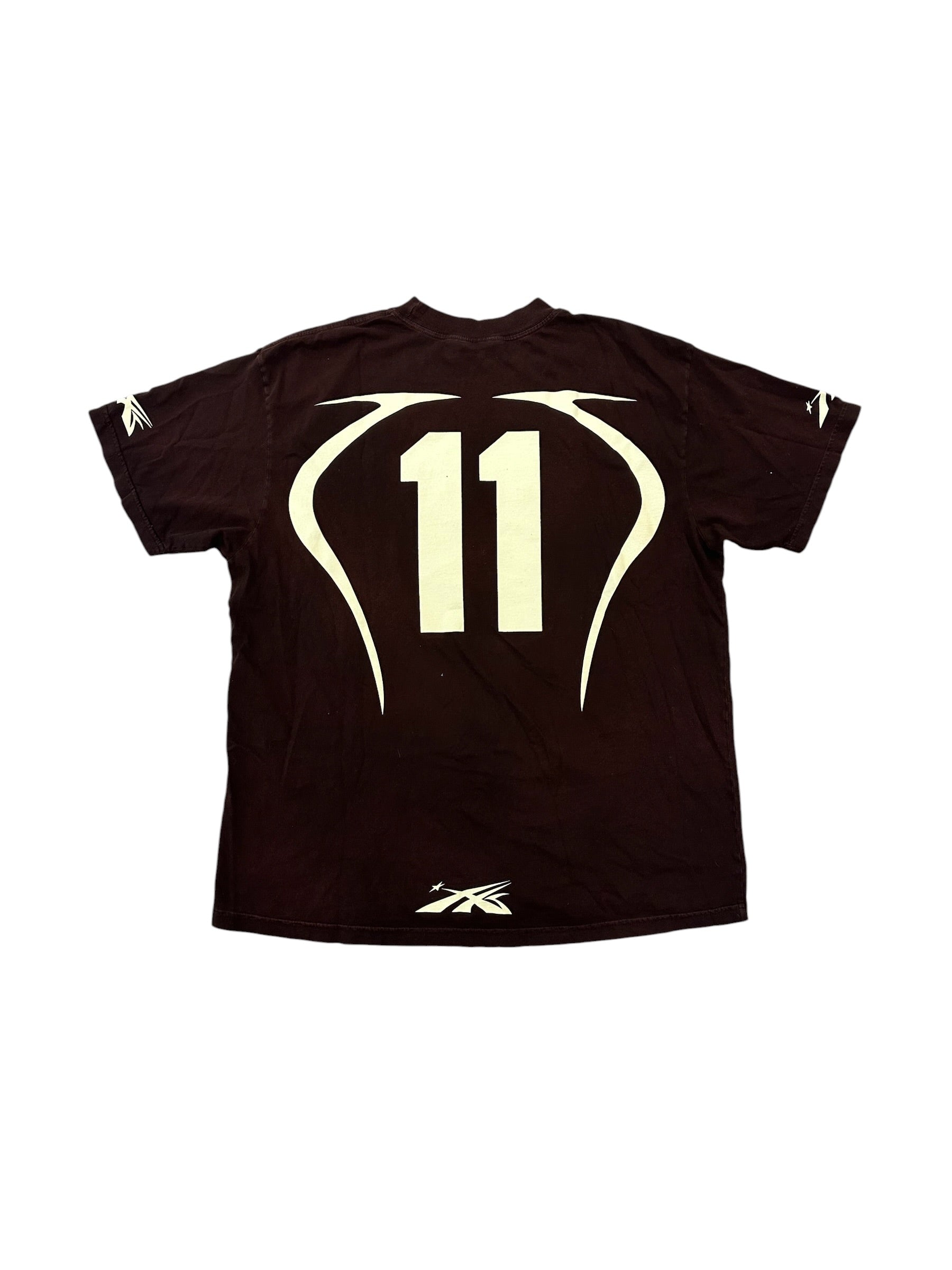 Hellstar Warm Up Tee Maroon